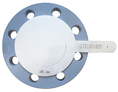 SUS304/ｽﾃﾝﾚｽ 仕切板(PSS-0125)JIS10K×125A×3.0t